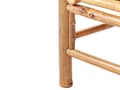 Miniatyrbild 5 av 7: Sittpuff Taupe Bambu Polyester Tygdyna Modul Modulär Soffdel