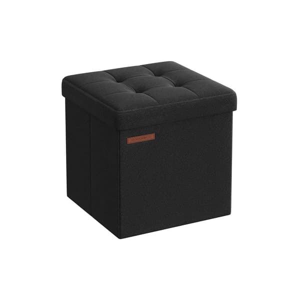 Sohva - 30 cm - säilytystila - perus musta