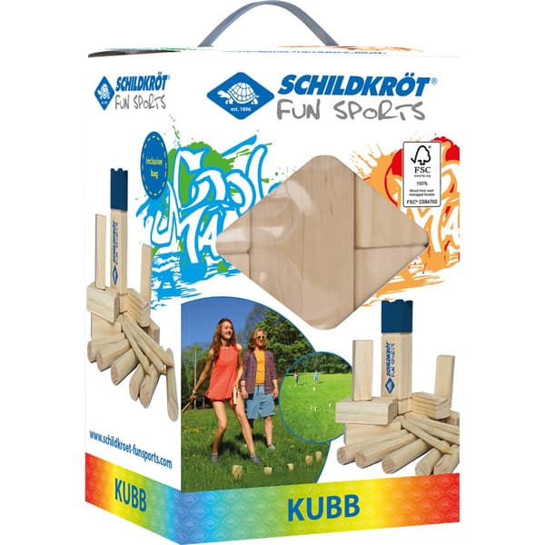 Kubb Schildkr ÷ t FSC træ