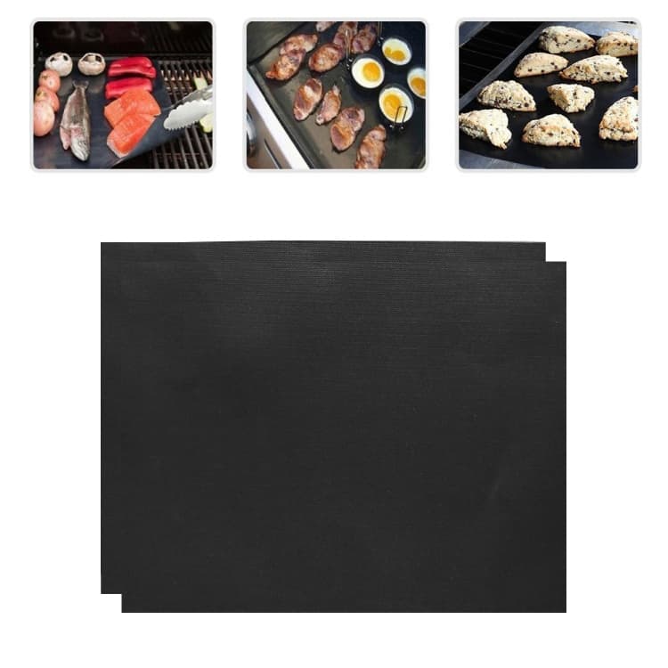 2-Pack Grillmatta - Non-Stick Matta till Grill
