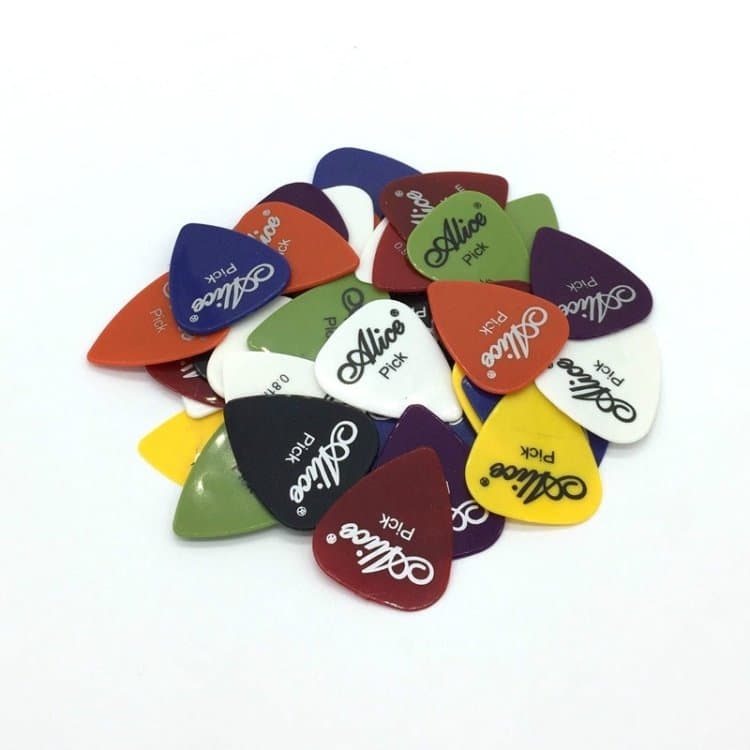 10-Pack - Gitarr Plektrum - Elgitarr / Elbas - Flera tjocklekar