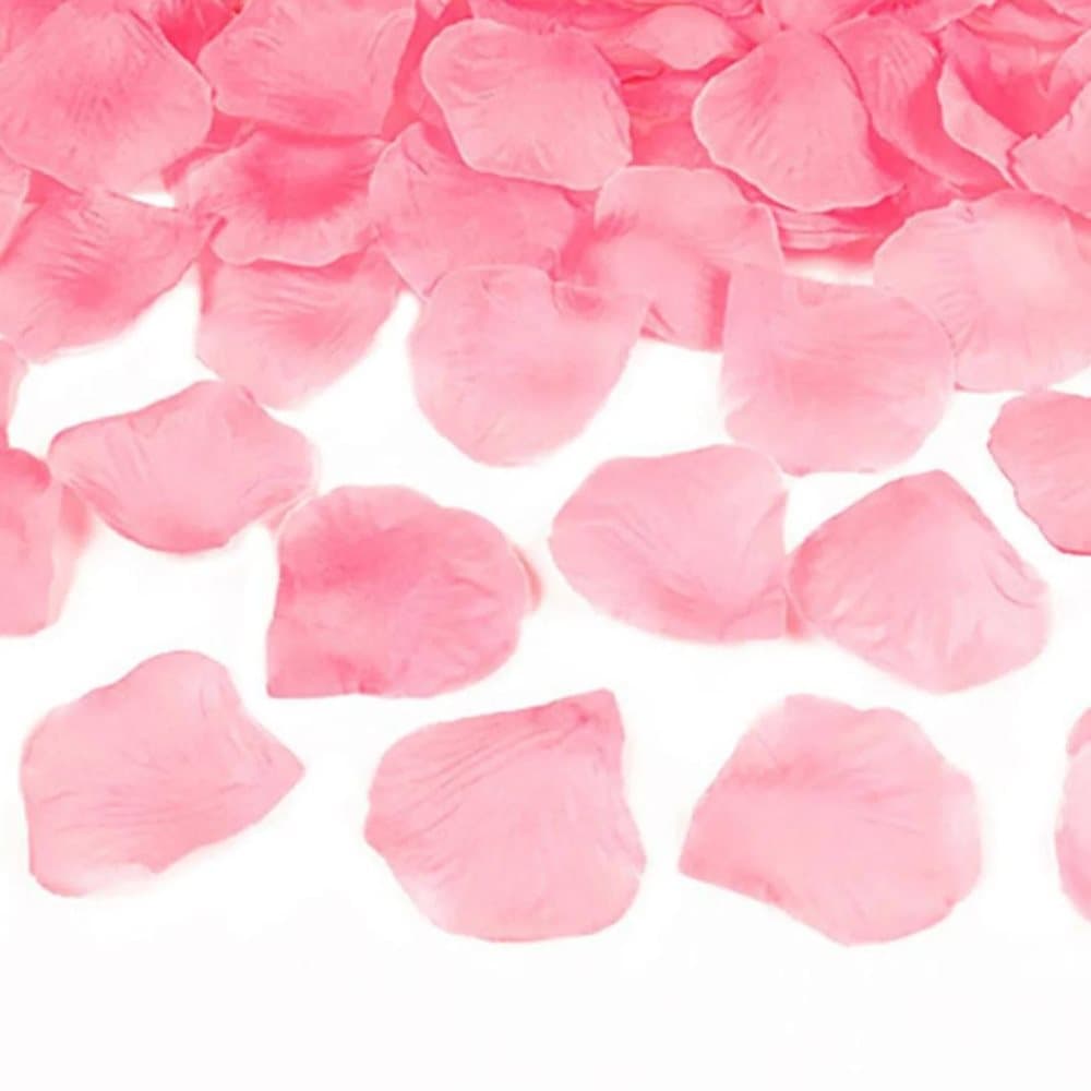 100-Pack - Rosenblad Blad Rosor - Ljusrosa
