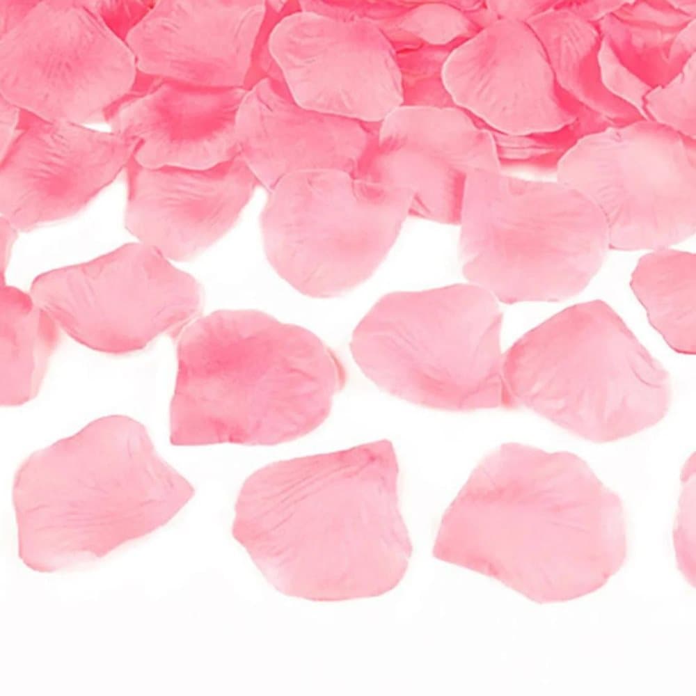 500-Pack - Rosenblad Blad Rosor - Ljusrosa