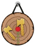 Miniatyrbild 1 av 2: Sport1 Wood Challenge yxa kastspel