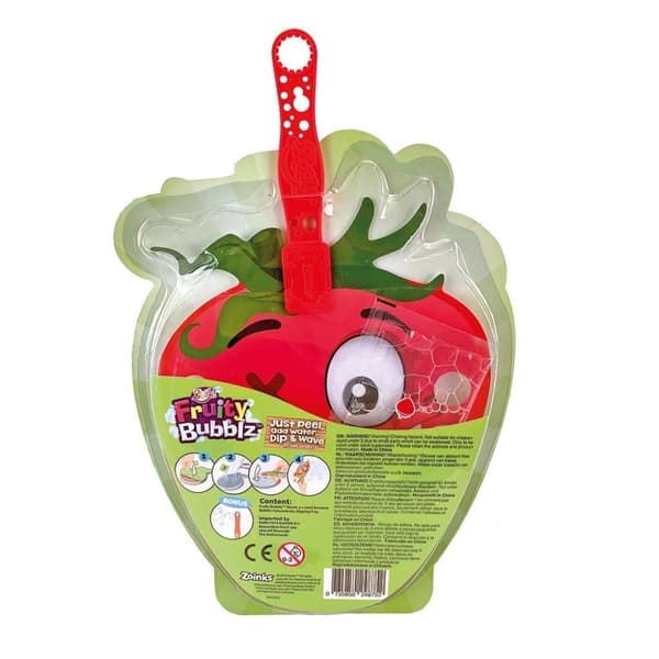 Gigglz Fruity Bubbles Bubble Blower Assorted Display 24 stk