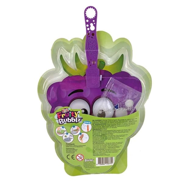 Gigglz Fruity Bubbles Bubble Blower Assorted Display 24 stk