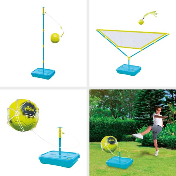 Swingball 5 in 1 -moninpeli kaikilla pinnoilla