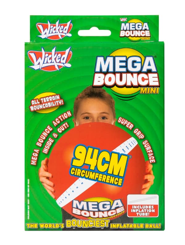 Wicked Mega Bounce Mini uppblåsbar studsboll