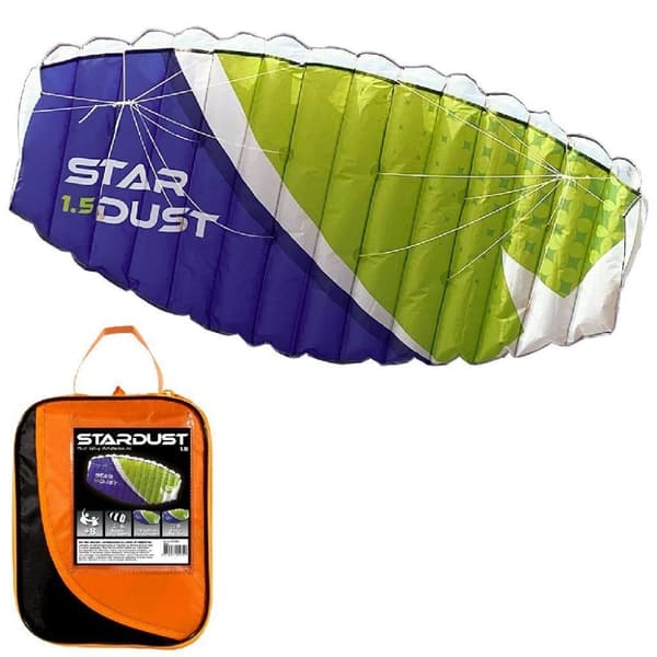 Rhombus Stardust 1,5 Matrasvlieger 150x65 cm Grøn/Donkerblå