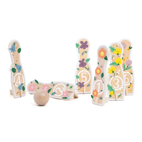 Classic World Blommor Bowlingset för barn