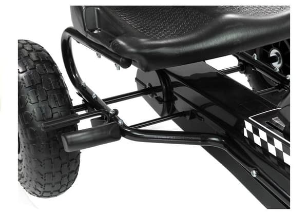 A-15 Go-Cart Black Pumped Wheels