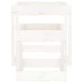 Miniatyrbilde 5 av 10: vidaXL Sandbord 2 stk hvit heltre furu