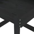 Miniatyrbild 8 av 10: vidaXL Sandbord 2 st svart massiv furu