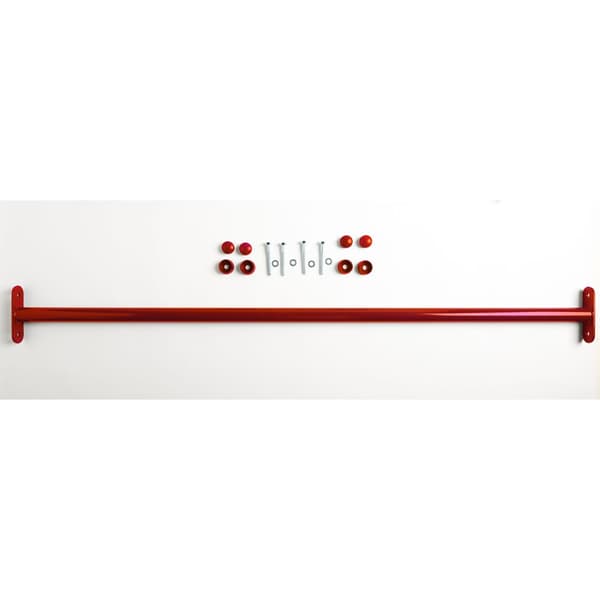 DICE-sukellustanko metalli 125 cm punainen