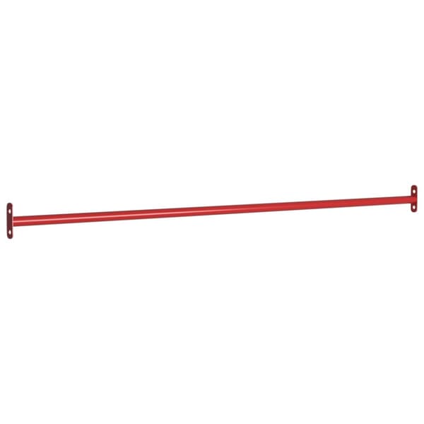 The Living Store Räck 125 cm stål röd -  Utrustning för utomhuslek
