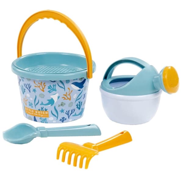 Little Dutch Blue Ocean Dreams 5-delade strandsandleksaksset