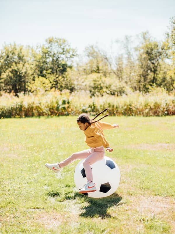 Adventure Sports Ultimate XL Fotboll 76cm - uppblåsbar studsboll
