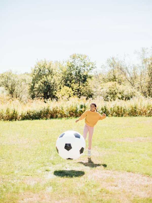 Adventure Sports Ultimate XL Fotboll 76cm - uppblåsbar studsboll