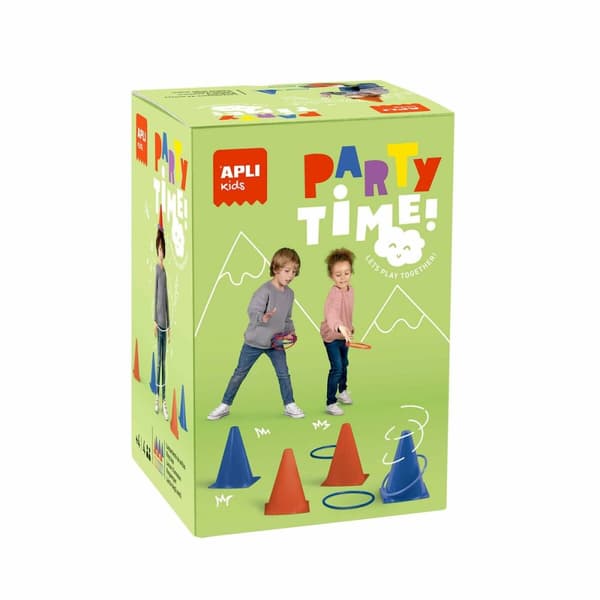 Skicklighetsspel Apli Party Time Ringar Koner