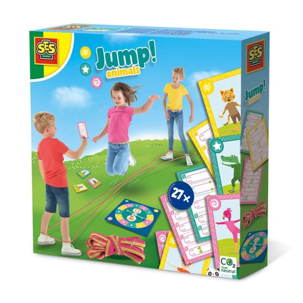 Skicklighetsspel SES Creative Jump! Animals