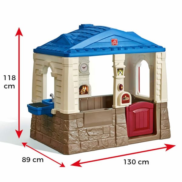 Lekhus Step 2 Neat & Tidy Cottage 118 x 130 x 89 cm