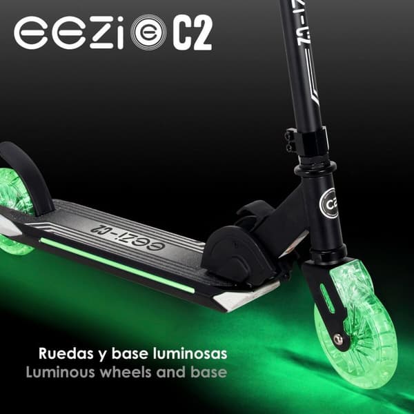 Sparkcykel Eezi Svart 2 antal