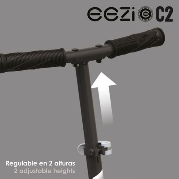Sparkcykel Eezi Svart 2 antal