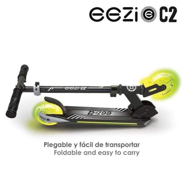 Sparkcykel Eezi Svart 2 antal
