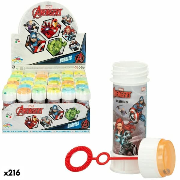 Pompomset The Avengers 3,8 x 11,5 x 3,8 cm (6 antal)