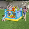 Miniatyrbild 3 av 10: Bestway Hoppborg Inflatable Spellek Ringar 175x173x137 cm +3 År Trädgård 52269