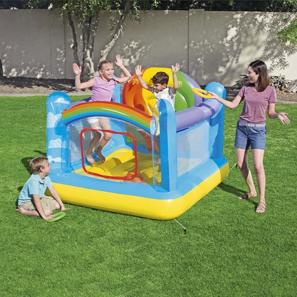 Bestway Hoppborg Inflatable Spellek Ringar 175x173x137 cm +3 År Trädgård 52269
