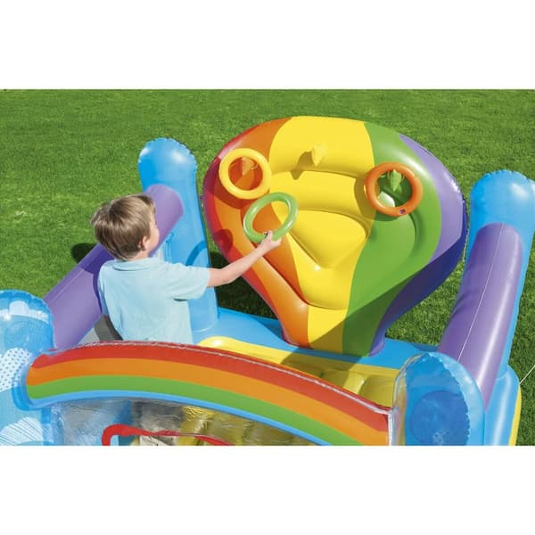 Bestway Hoppborg Inflatable Spellek Ringar 175x173x137 cm +3 År Trädgård 52269