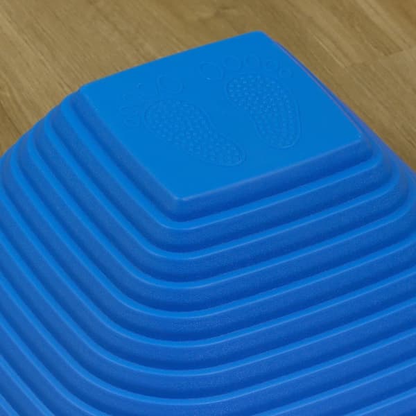 Balance Sten, 21.5x21.5x4 cm, Multifarvet