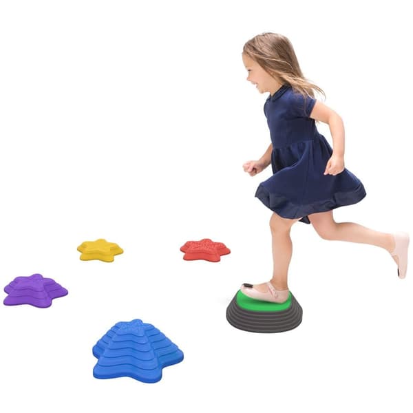 Staplingsleksak, ZONEKIZ, 23x23x4 cm, 33x33x7.5 cm, 36.5x36.5x16 cm, 31x31x8.5 cm, Flerfärgad