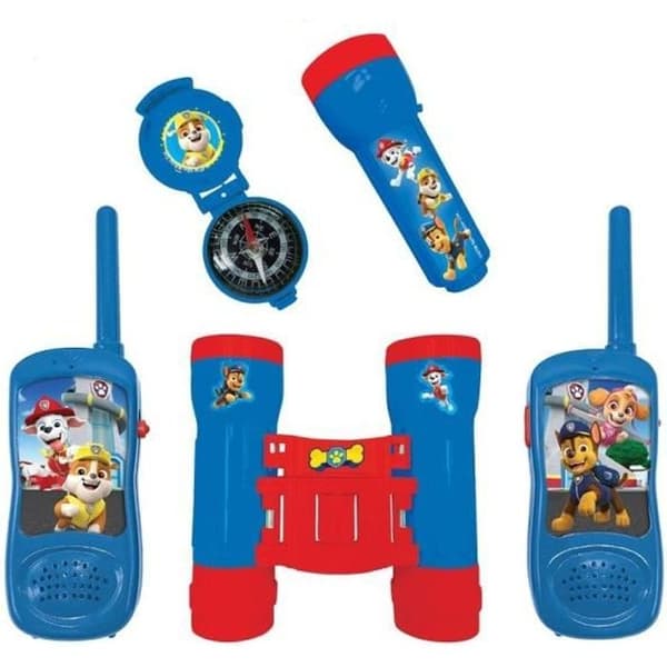 Paw Patrol Äventyrspaket - Walkie-Talkies, Kikare, Ficklampa och Kompass