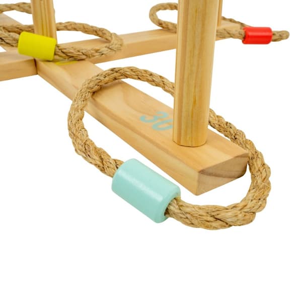Ringkast-spel i Trä Trädgårdsspel