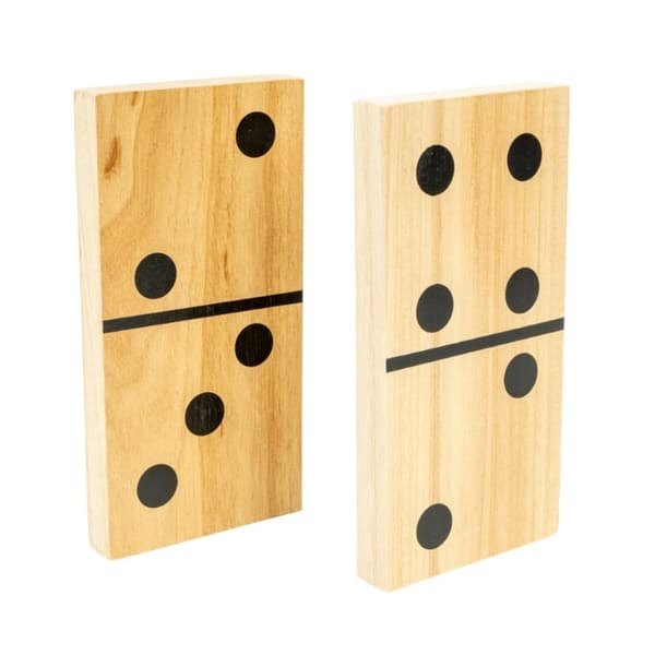 Kämpa Domino XL Trädgårdsspel i trä