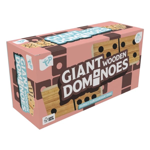 Kämpa Domino XL Trädgårdsspel i trä