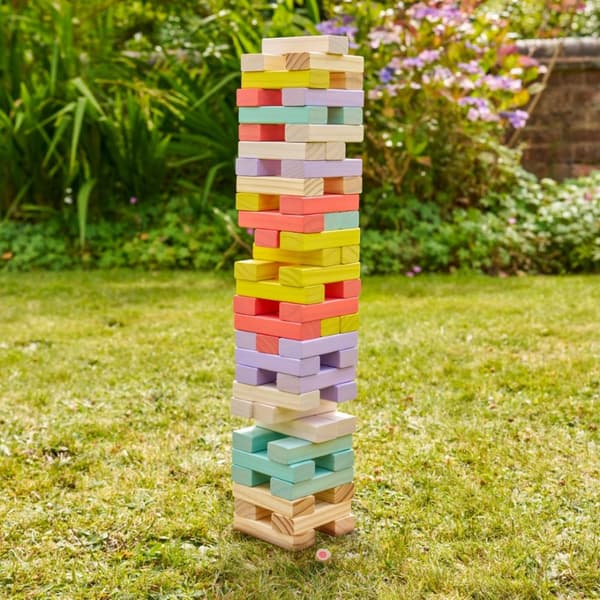 Kämpa Jenga i trä