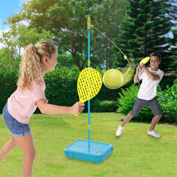 Swingball 5-in-1 Tailball + Stångtennis + Volleyboll + Fotboll + Kastskiva