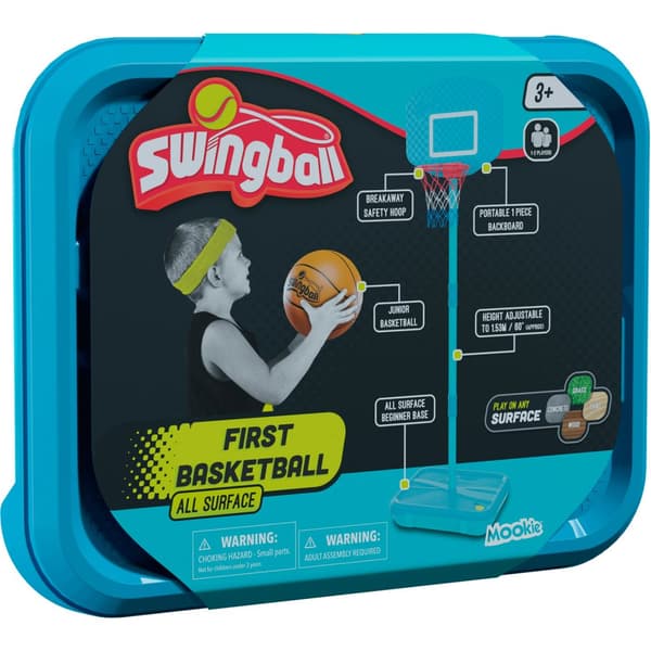 Første basketball all-surface swingball