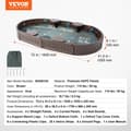 Miniatyrbillede 2 af 2: Sandkasse, Lys Orange Fyrretræ, Komfortable Hjørnesæder,Oval-a