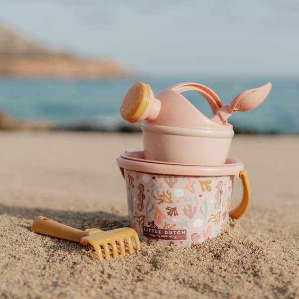 Little Dutch Rosa Ocean Dreams 5-delars strandsandleksakset
