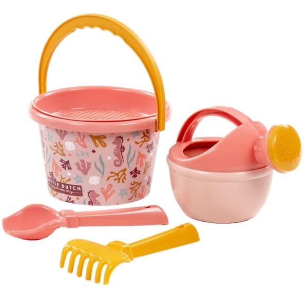 Little Dutch Rosa Ocean Dreams 5-delars strandsandleksakset