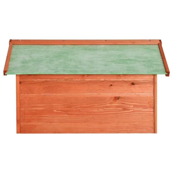 vidaXL Gressklipperhus 72x87x50 cm heltre gran
