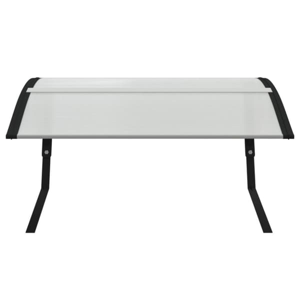vidaXL Tak til robotgressklipper svart 80x101x46 cm