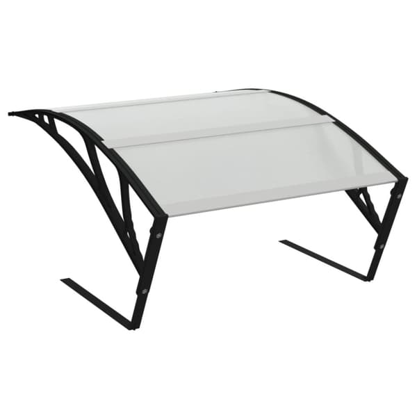 vidaXL Tak til robotgressklipper svart 80x101x46 cm