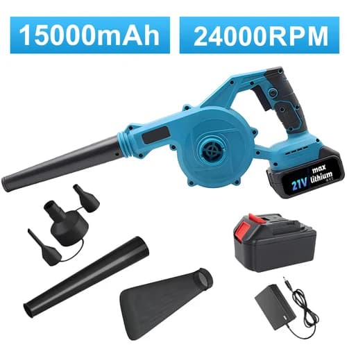 Trådlös Lövblås, 15000mAh Batteri, 24000 RPM Effektivitet,A