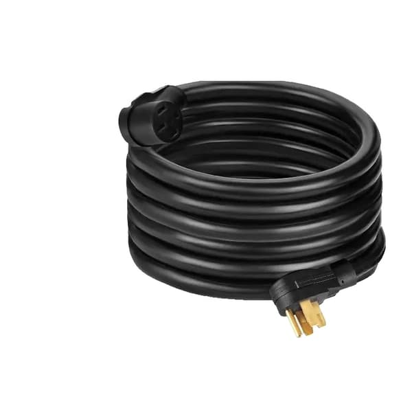 40 Amp RV-förlängningskabel, hållbar 50 ft kabel, väderbeständigt design