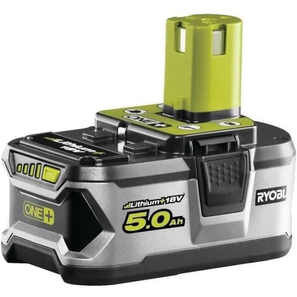RYOBI 1 litiumbatteri + 18 V - 5,0 Ah